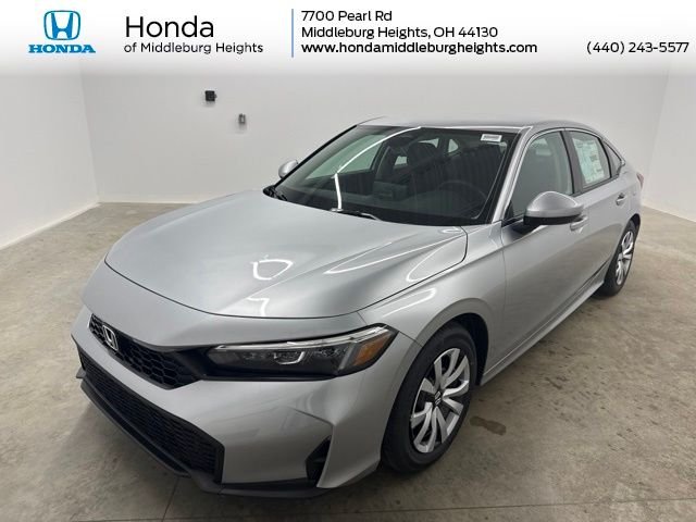 New 2026 Solar Silver Metallic Honda LX image 1