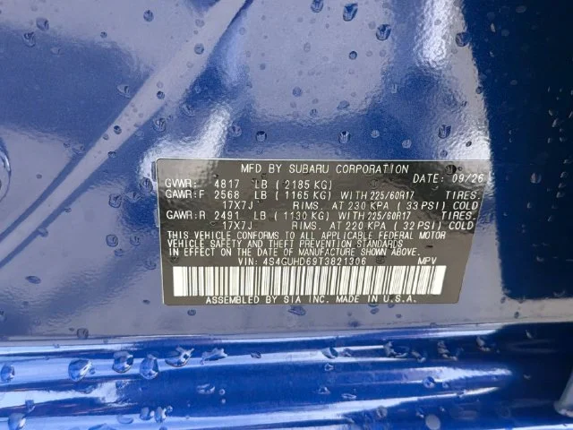 New 2026 SAPPHIRE BLUE PEARL Subaru Premium image 26