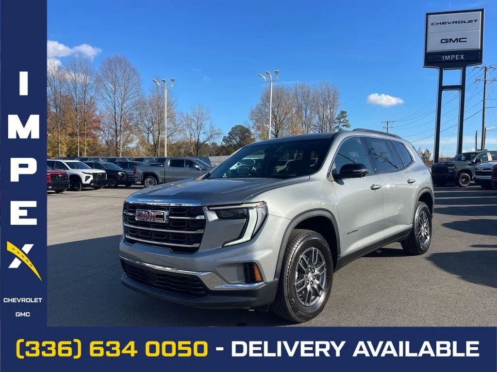 Sterling Metallic 2026 GMC Acadia Elevation FWD SUV / Crossover Front-Wheel Drive