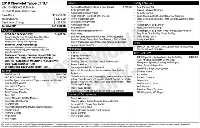 Used 2018 SUMMIT WHITE Chevrolet LT image 8