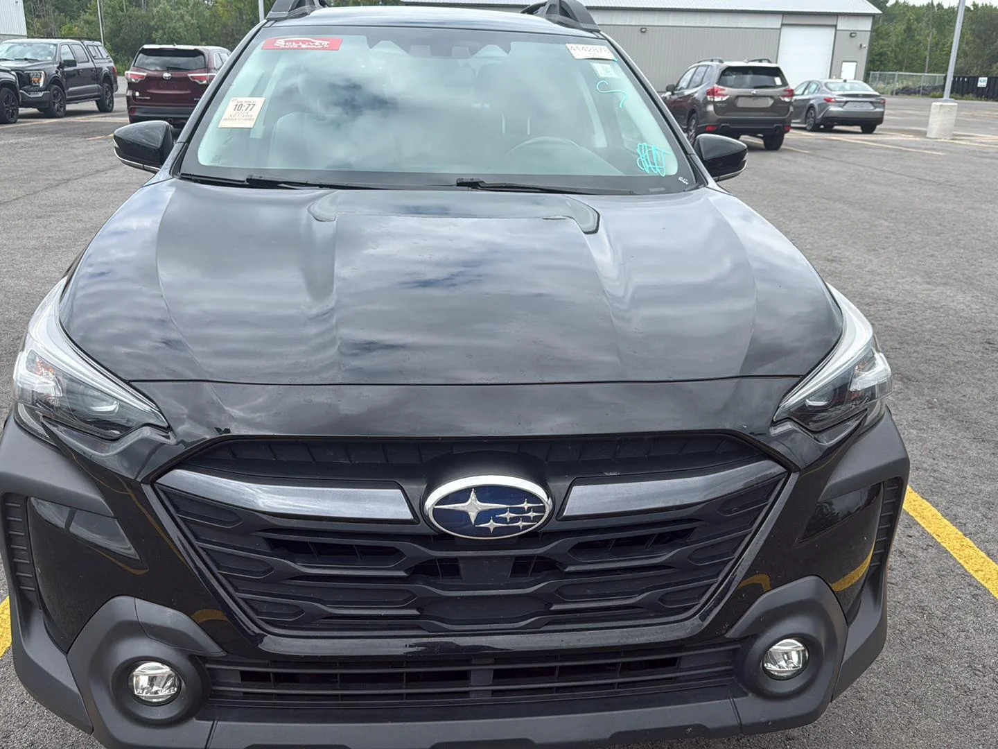 Used 2024 Crystal Black Silica Subaru Premium image 2