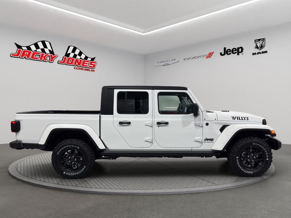 New 2025 Bright White Clear-Coat Exterior Paint Jeep Willys image 10