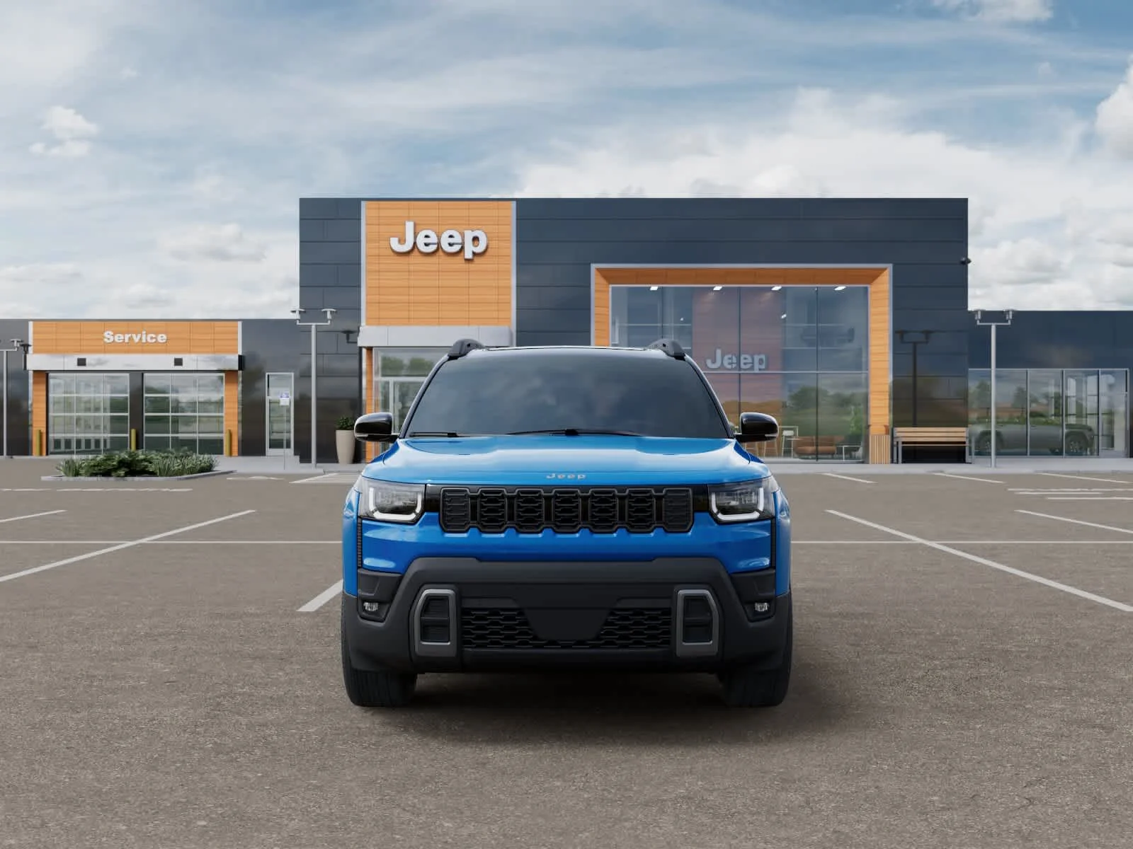 New 2026 Hydro Blue Pearlcoat Jeep Overland image 6