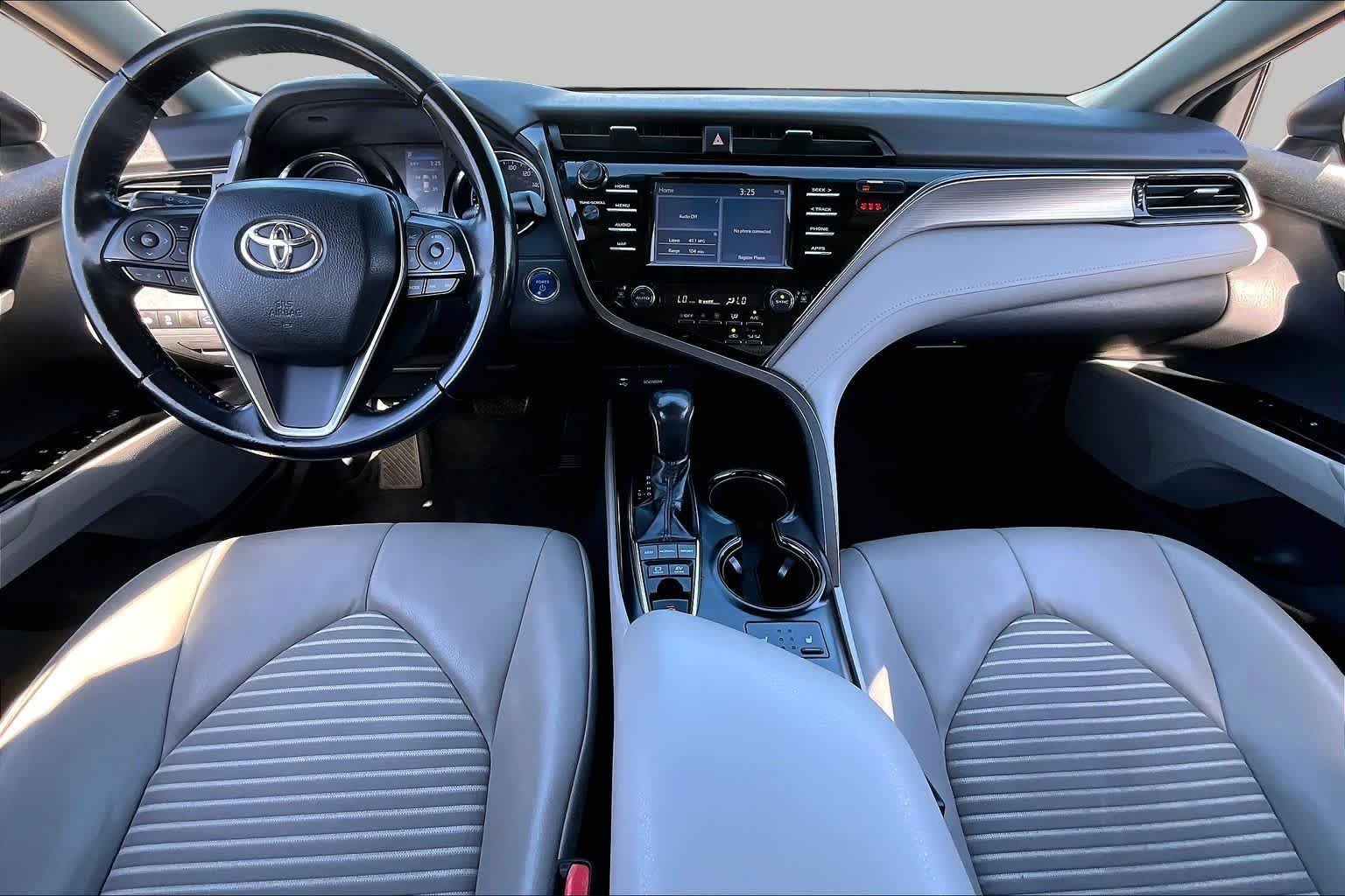 Used 2019 Predawn Gray Mica Toyota Hybrid SE image 16