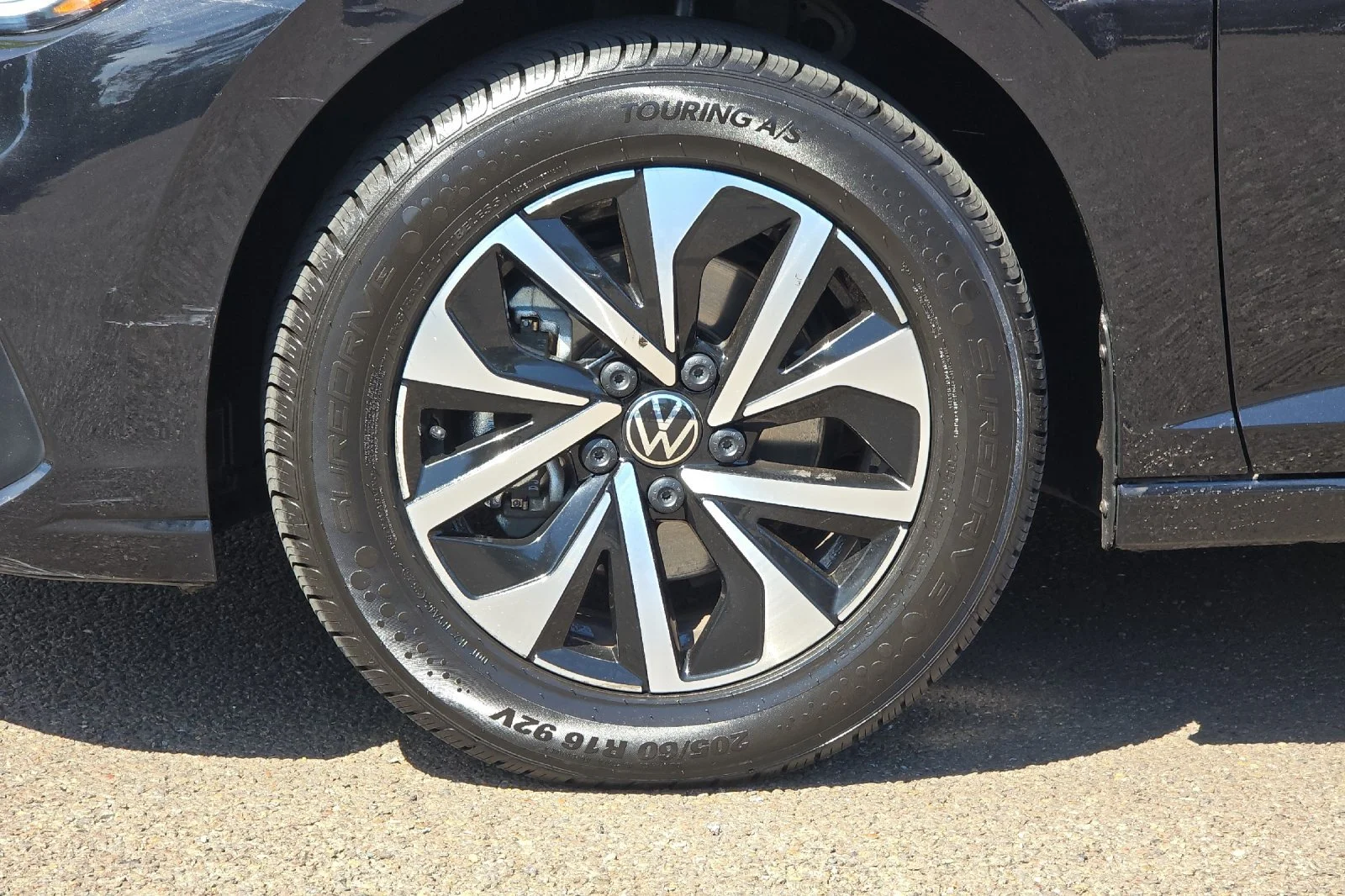 Used 2025 Deep Black Pearl Volkswagen S image 24