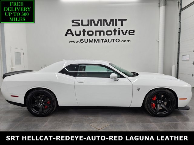 2019 Dodge Challenger SRT Hellcat Redeye: SRT HELLCAT REDEYE-AUTO-RED LAGUNA LEATHER-NAV-HEAT/COOL SEATS-ALPINE SOUND