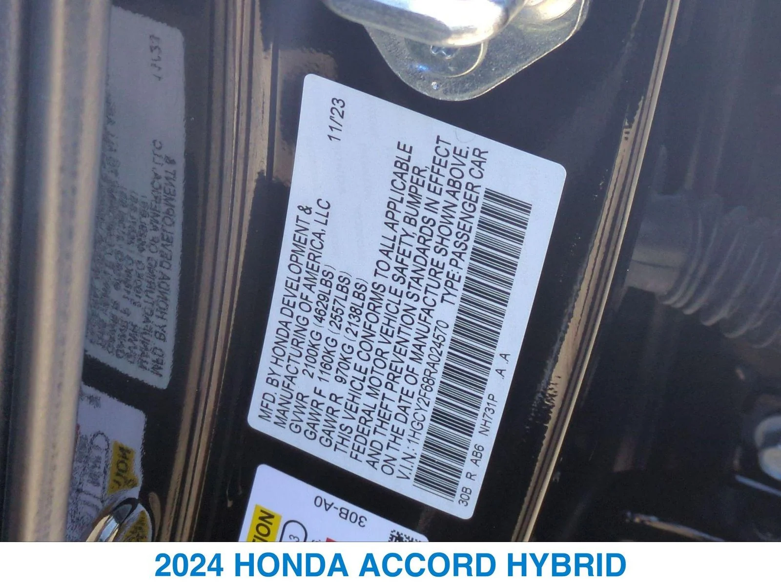 Used 2024 Black Honda EX-L image 26