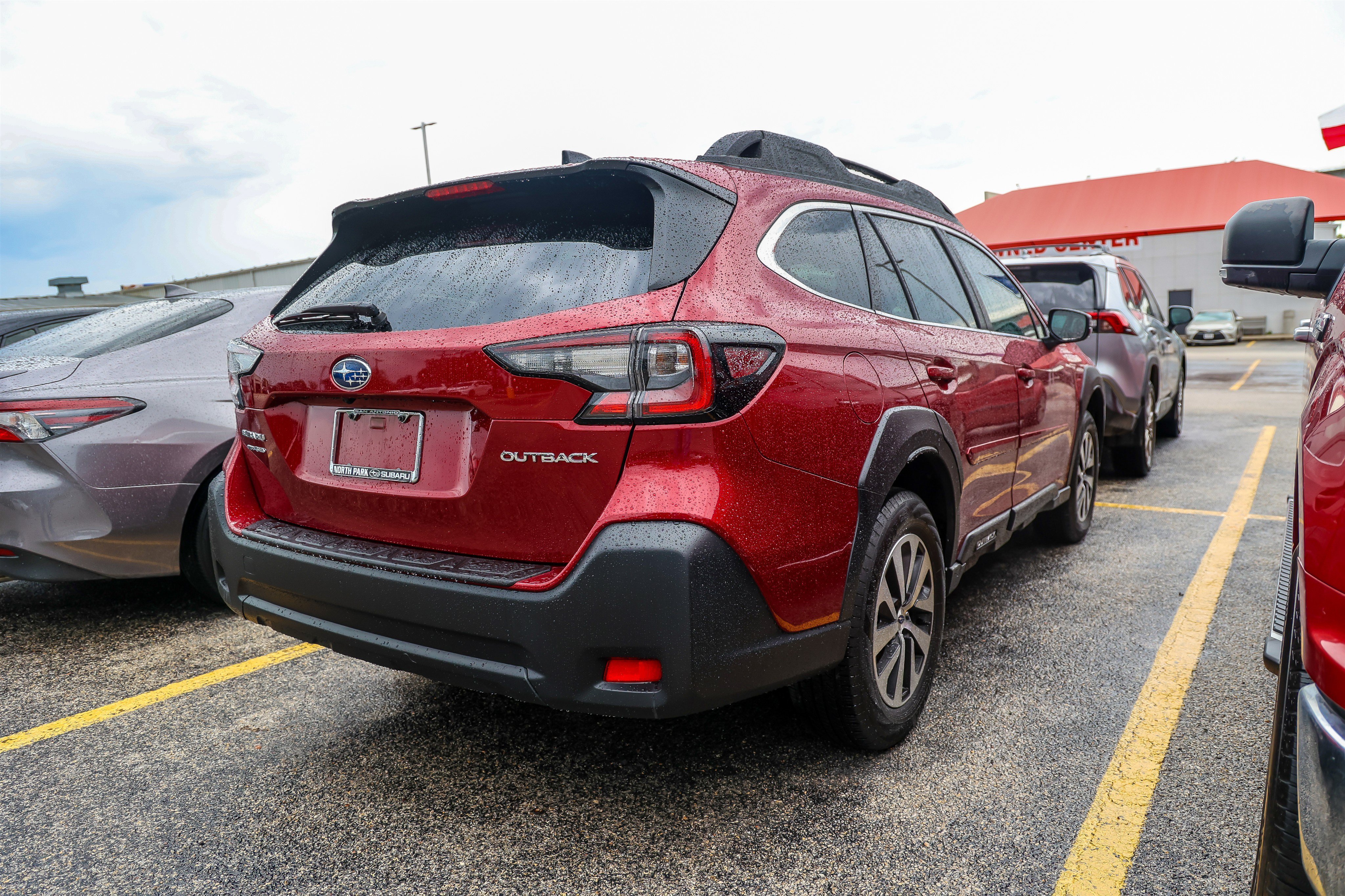 Used 2025 Crimson Red Pearl Subaru Premium image 6