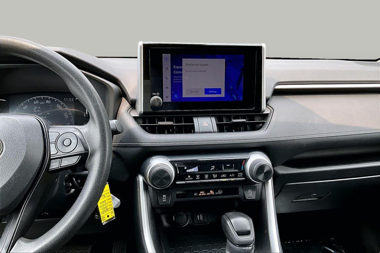 Used 2023 Midnight Black Metallic Toyota LE image 7