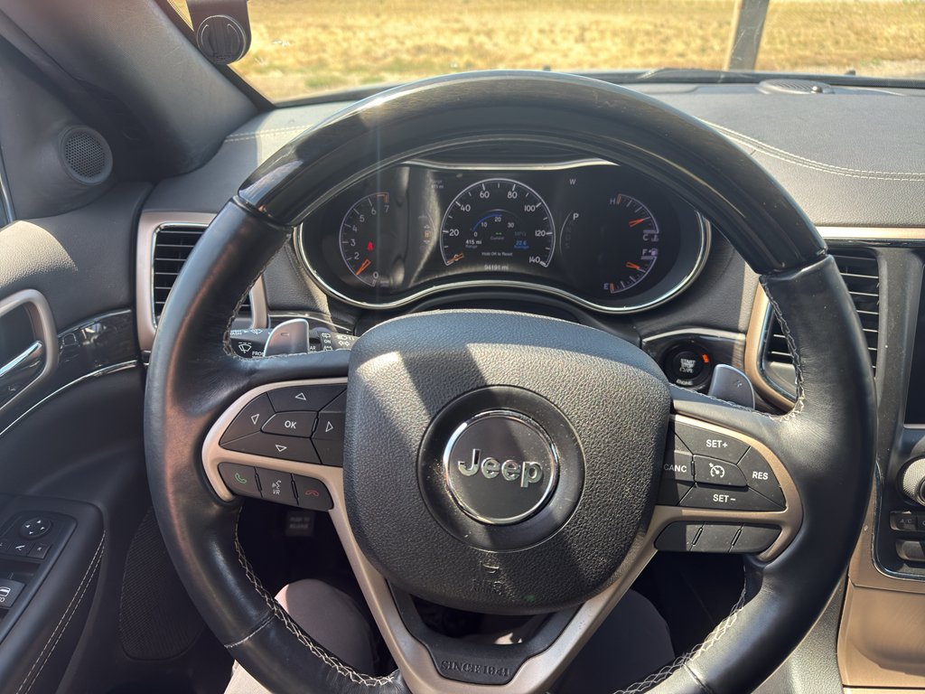 Used 2015 True Blue Pearlcoat Jeep Overland image 2