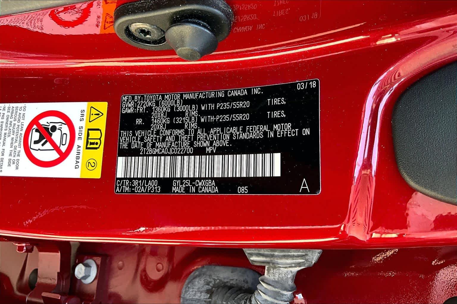 Used 2018 Matador Red Mica Lexus  image 37