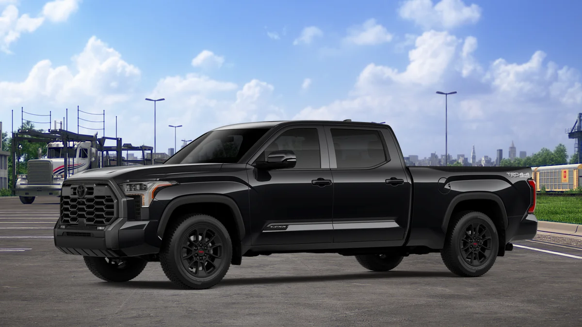 New 2026 Midnight Black Metallic Toyota Platinum image 2