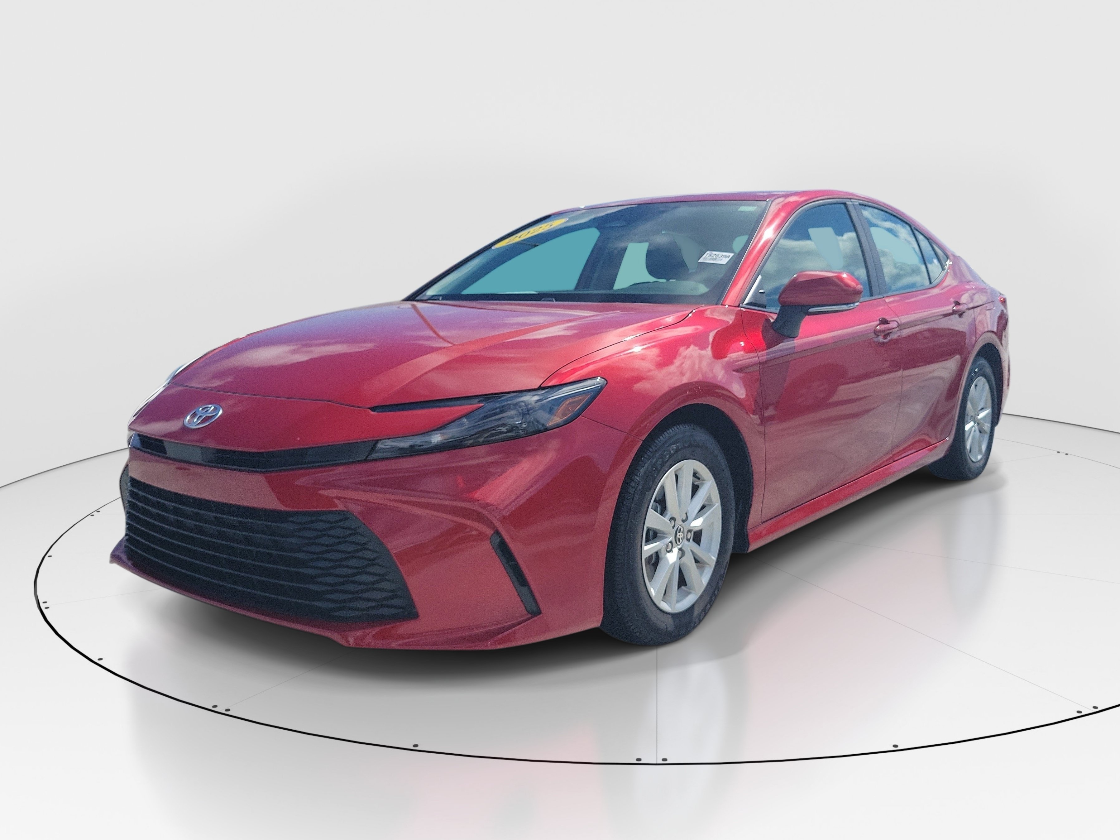 Used 2025 Red Toyota LE image 3