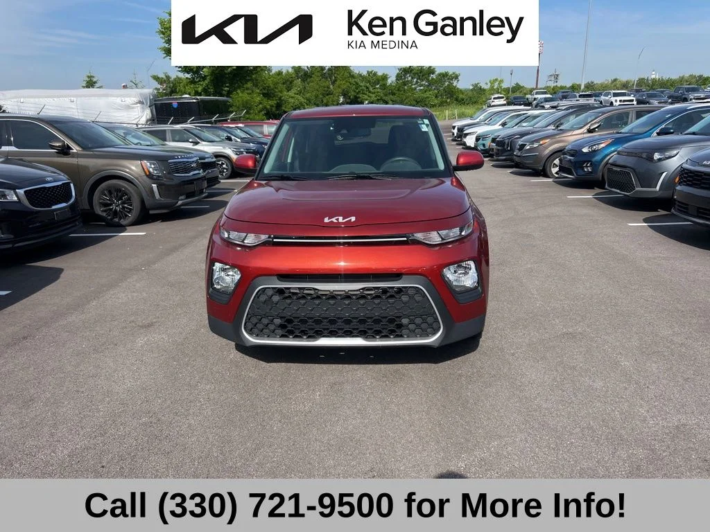 Certified Used 2022 Orange Kia LX image 3