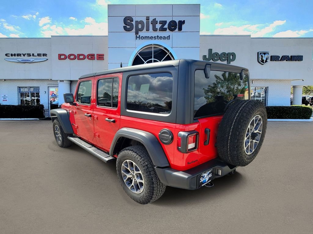 New 2025 Jeep Wrangler Sport S Sport Utility in Homestead