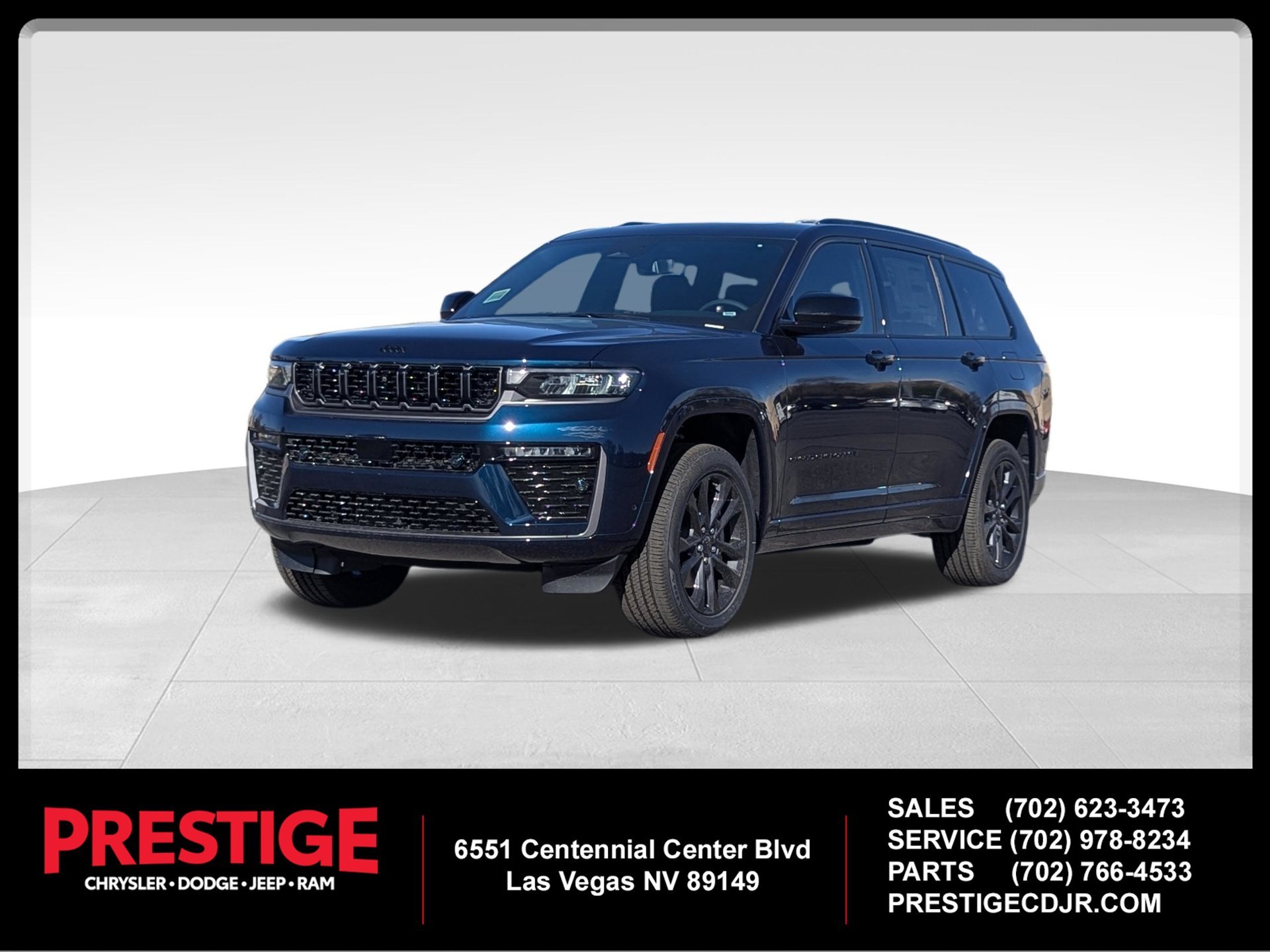 New 2026 Fathom Blue Pearl-Coat Exterior Paint Jeep Limited Reserve image 1