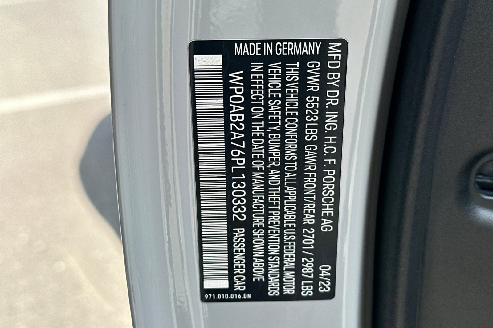 Certified Used 2023 Chalk Porsche 4S image 29