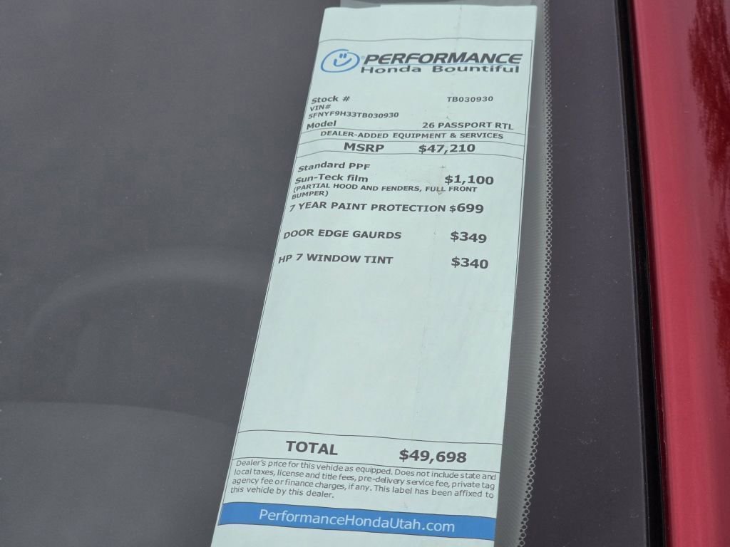 2026 Honda Passport RTL - Photo 35