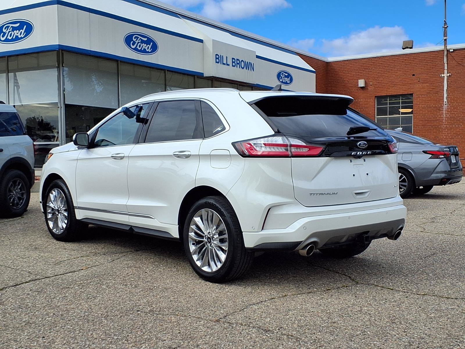 Certified Used 2024 Star White Ford Titanium image 2