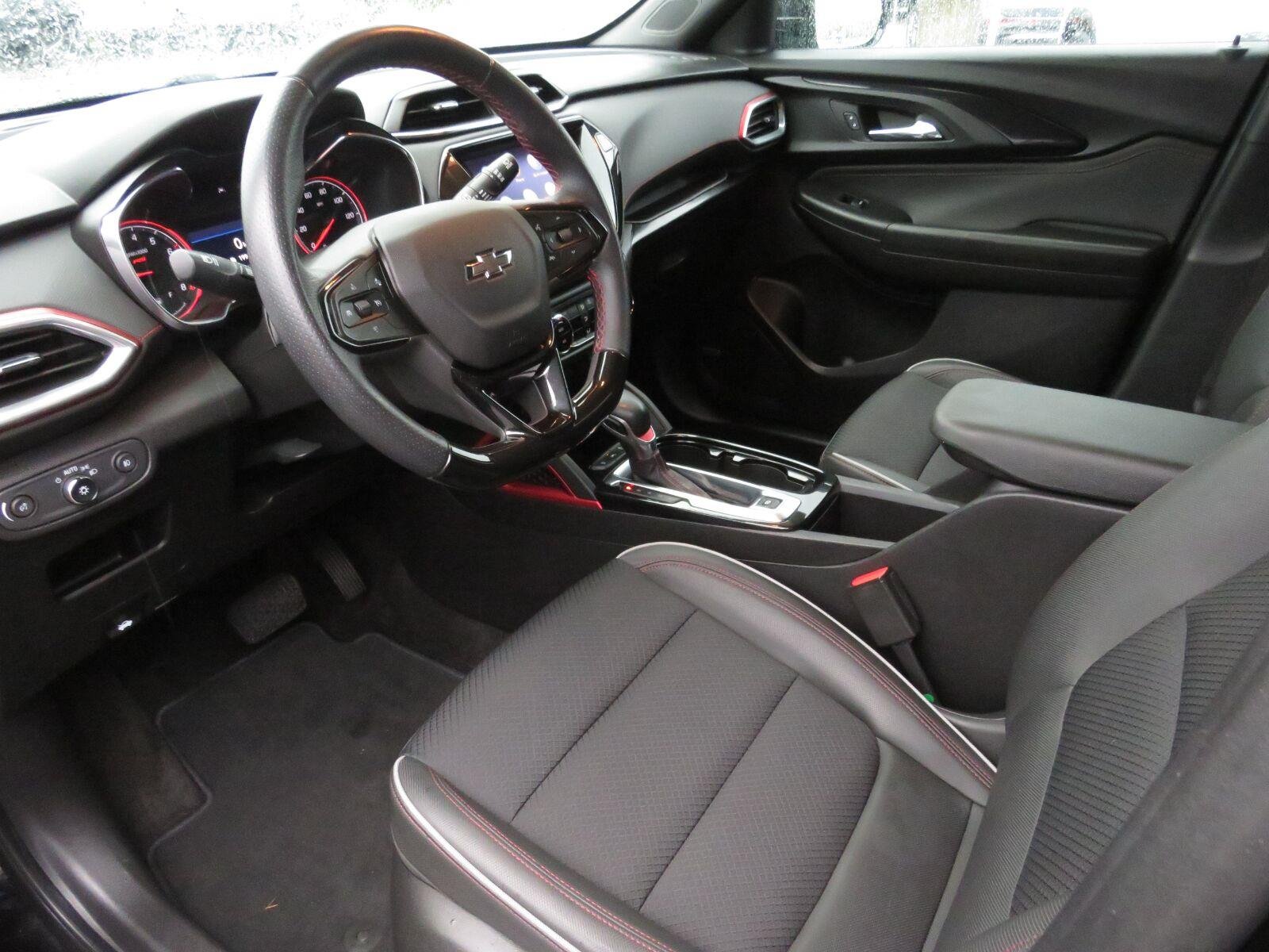 Used 2021 Mosaic Black Metallic Chevrolet RS image 22