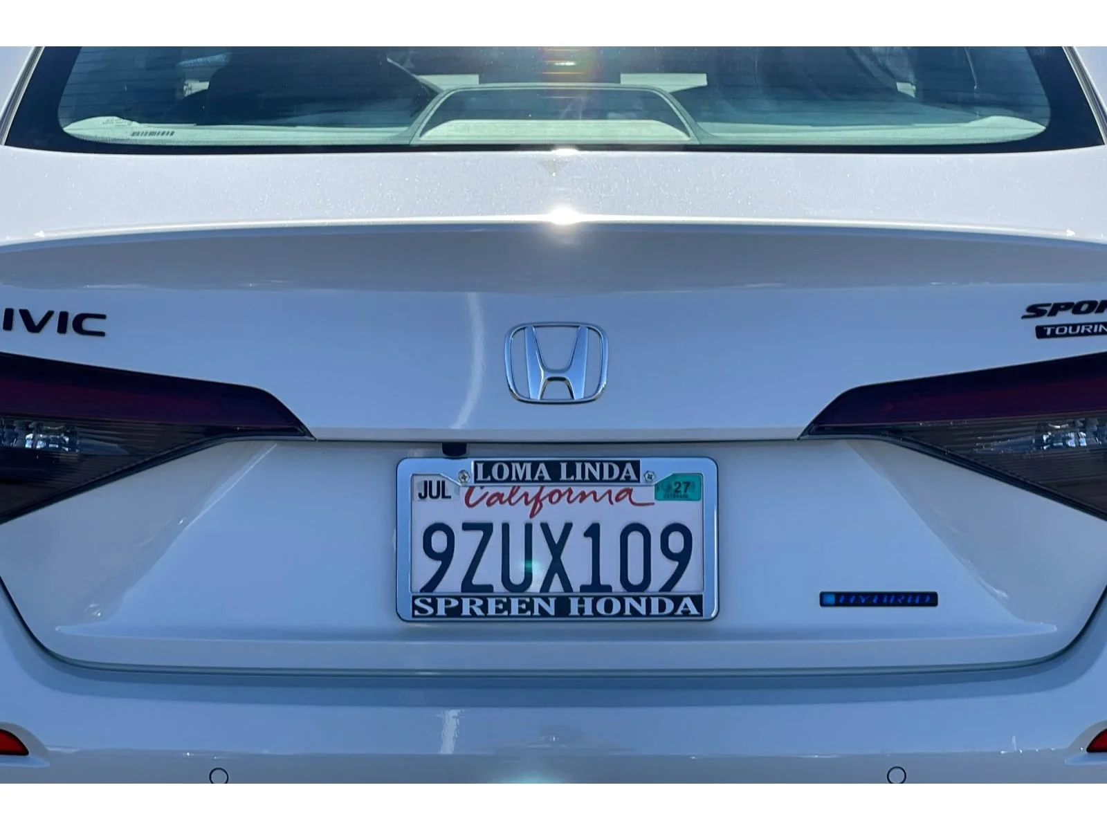 Certified Used 2026 Platinum White Pearl Honda 2WD Sport Touring Hybrid image 104