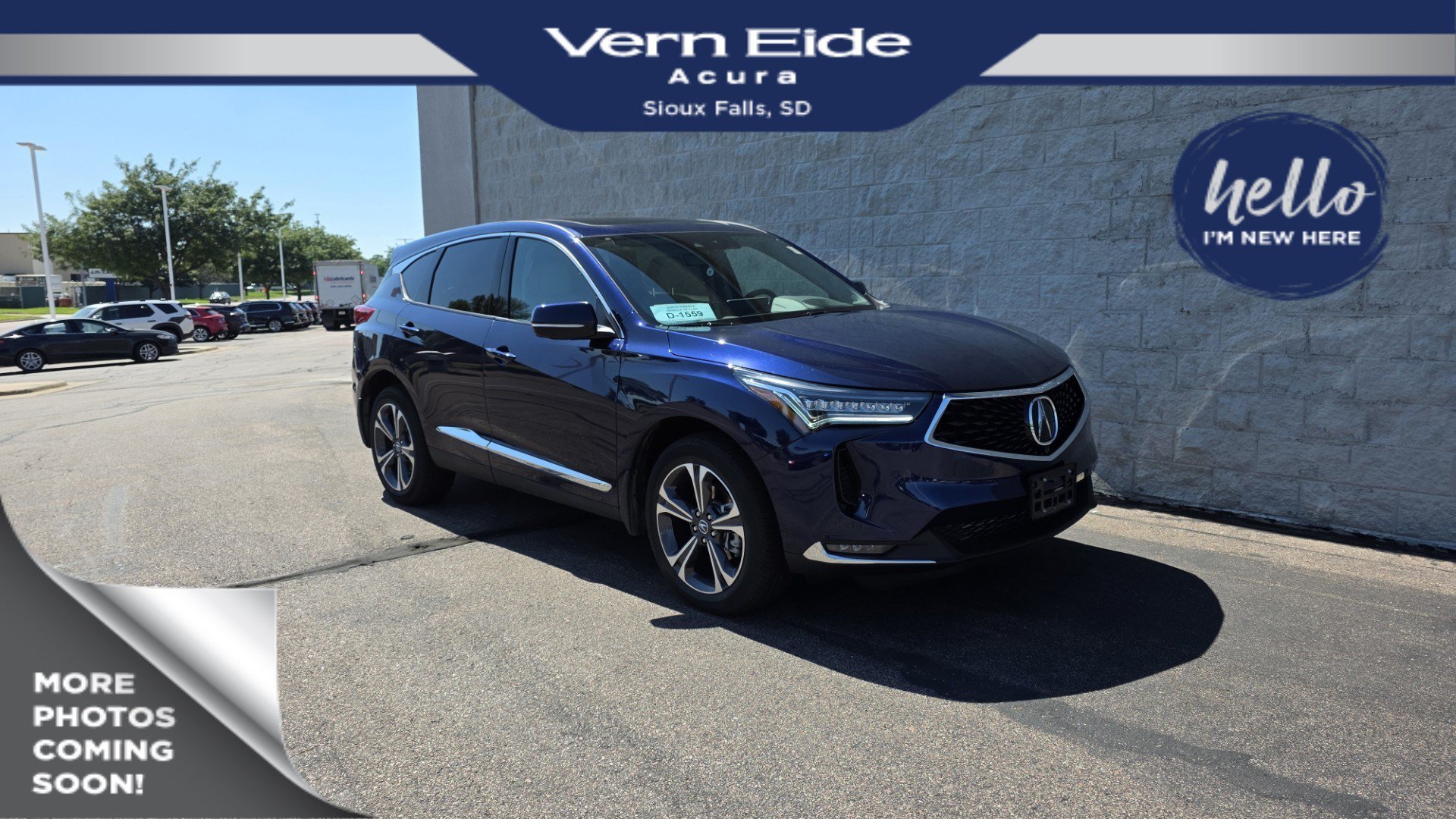 Certified Used 2024 Fathom Blue Pearl Acura w/Advance Package image 1