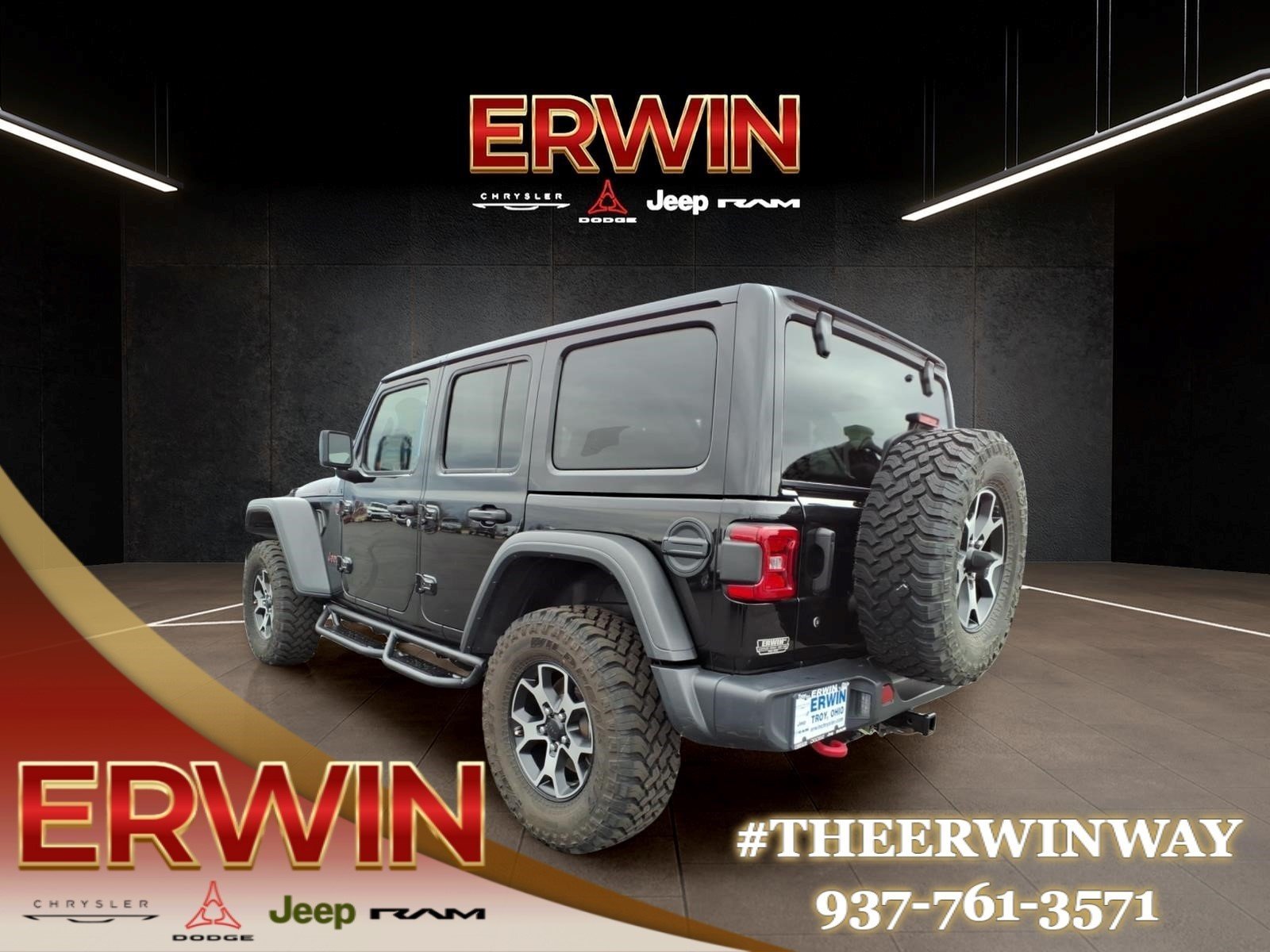 Used 2020 Black Clear Coat Jeep Rubicon image 5