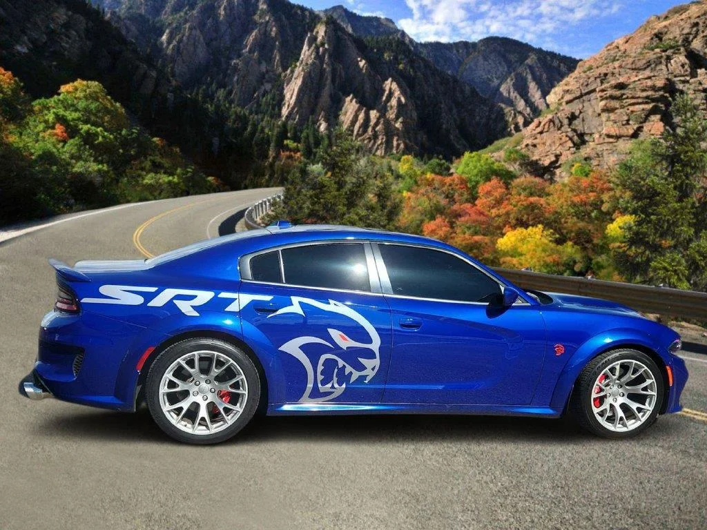 Used 2022 Indigo Blue Dodge SRT Hellcat Redeye Widebody Jailbreak image 2