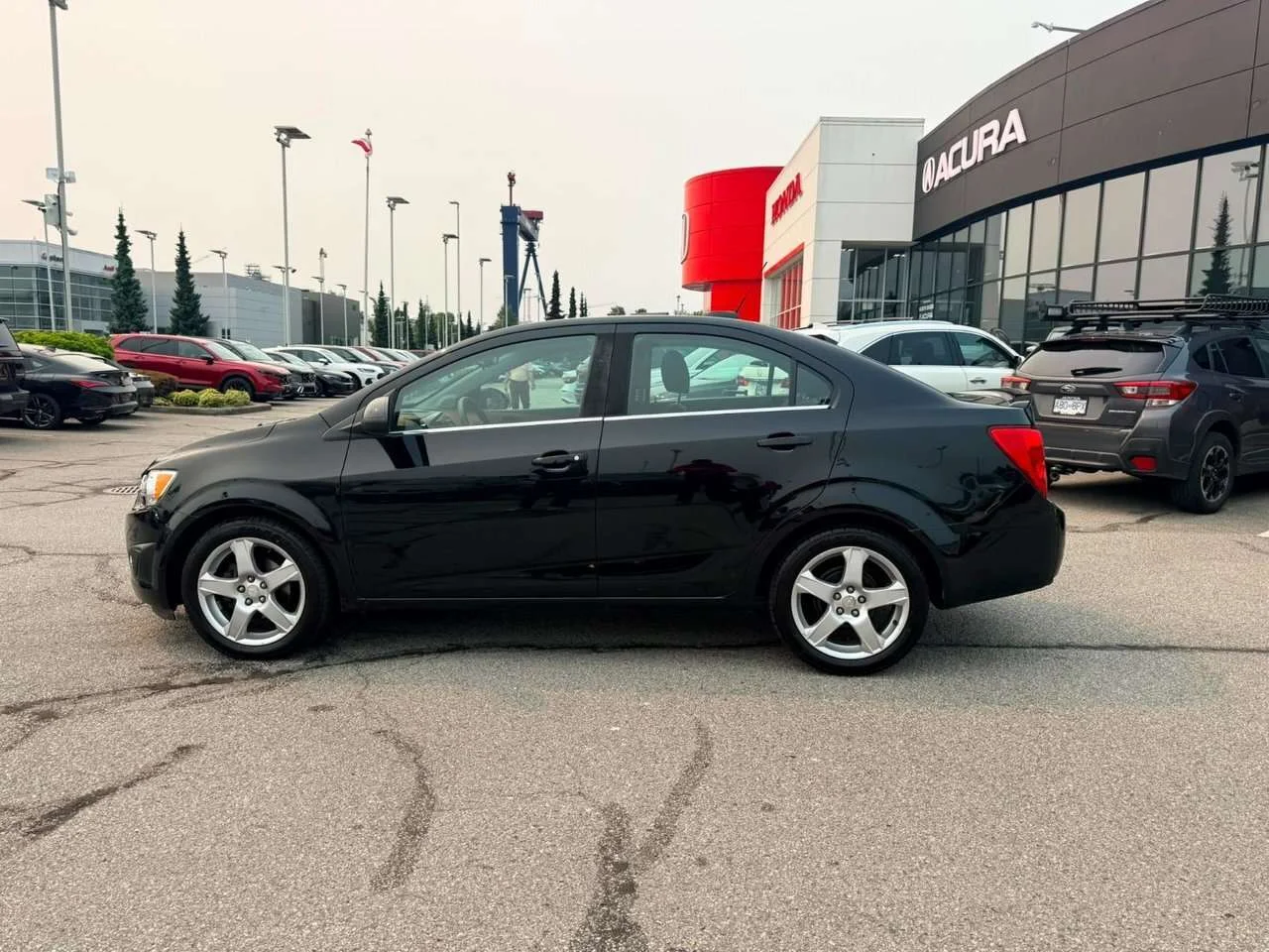 Used 2016 Mosaic Black Metallic Chevrolet Sedan LT - 6AT Dilawri Certified   Local BC   Clea image 2