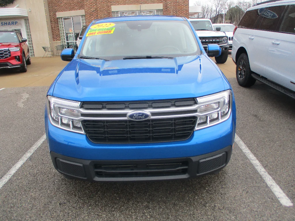 Used 2022 Velocity Blue Metallic Ford Lariat image 2