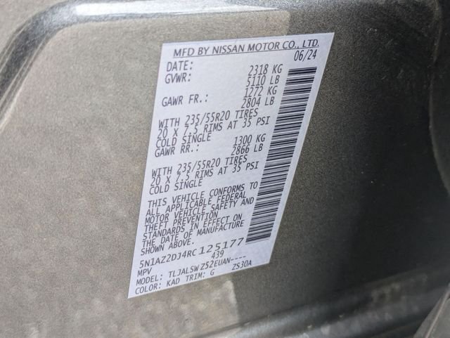 Used 2024 Gray Nissan Platinum image 32