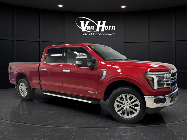 Used 2025 Rapid Red Metallic Tinted Clearcoat Ford Lariat image 1