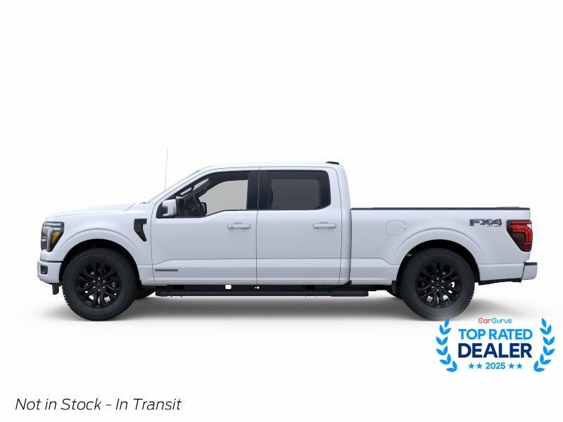 New 2026 Star White Metallic Tri-Coat Ford Lariat image 4