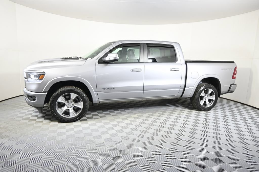 Used 2021 RAM Ram 1500 Pickup Laramie with VIN 1C6SRFJT0MN552270 for sale in Forest Lake, Minnesota