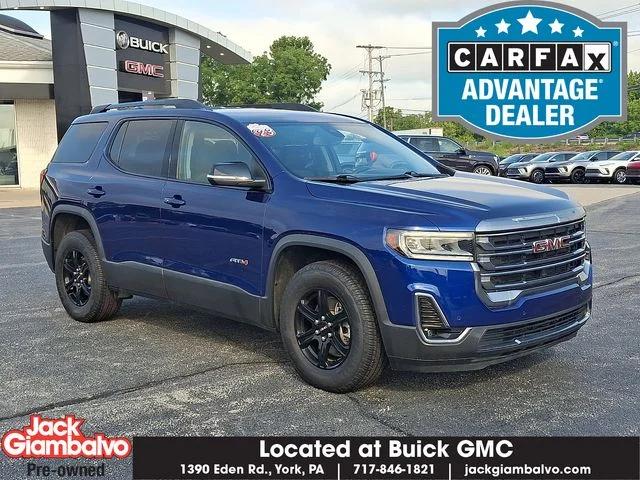 Used 2023 Blue GMC AT4 image 1