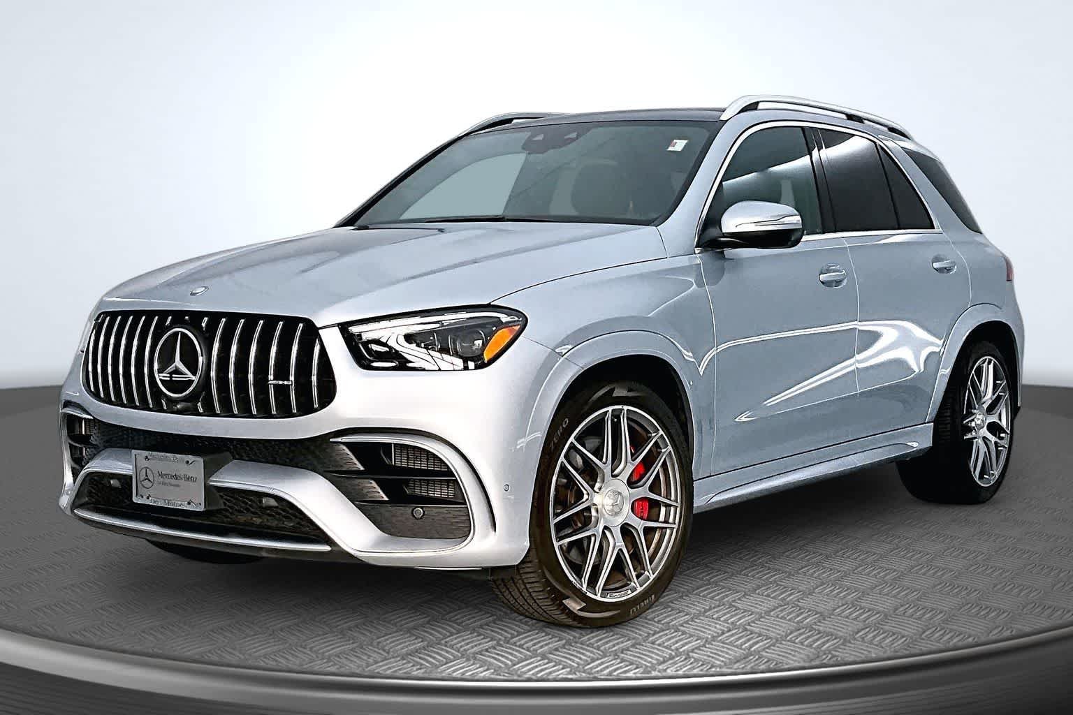 Certified Used 2024 Cirrus Silver Metallic Mercedes-Benz AMG® GLE 63 S image 1