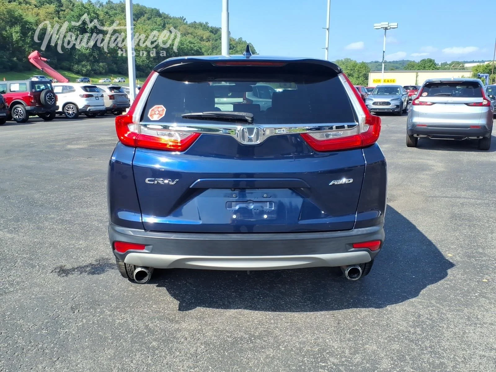 Used 2018 Obsidian Blue Pearl Honda EX-L image 7