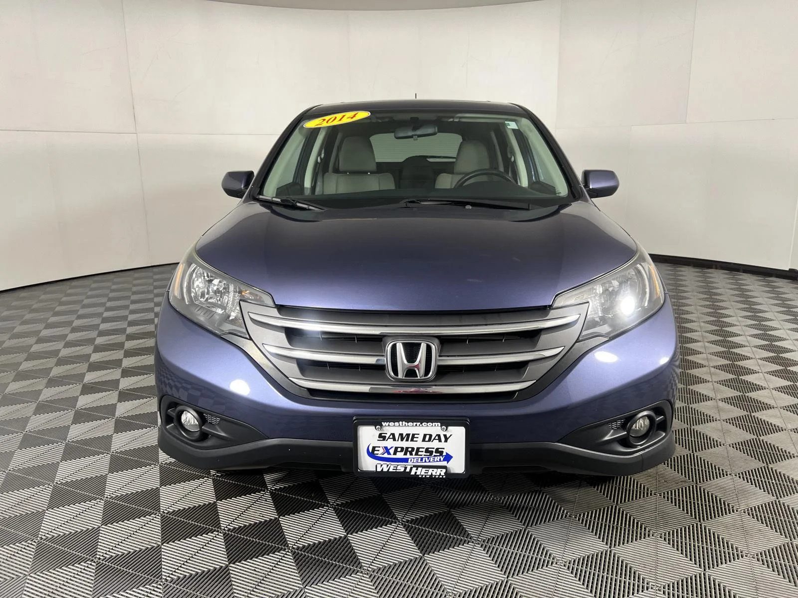 Used 2014 Twilight Blue Metallic Honda EX image 2