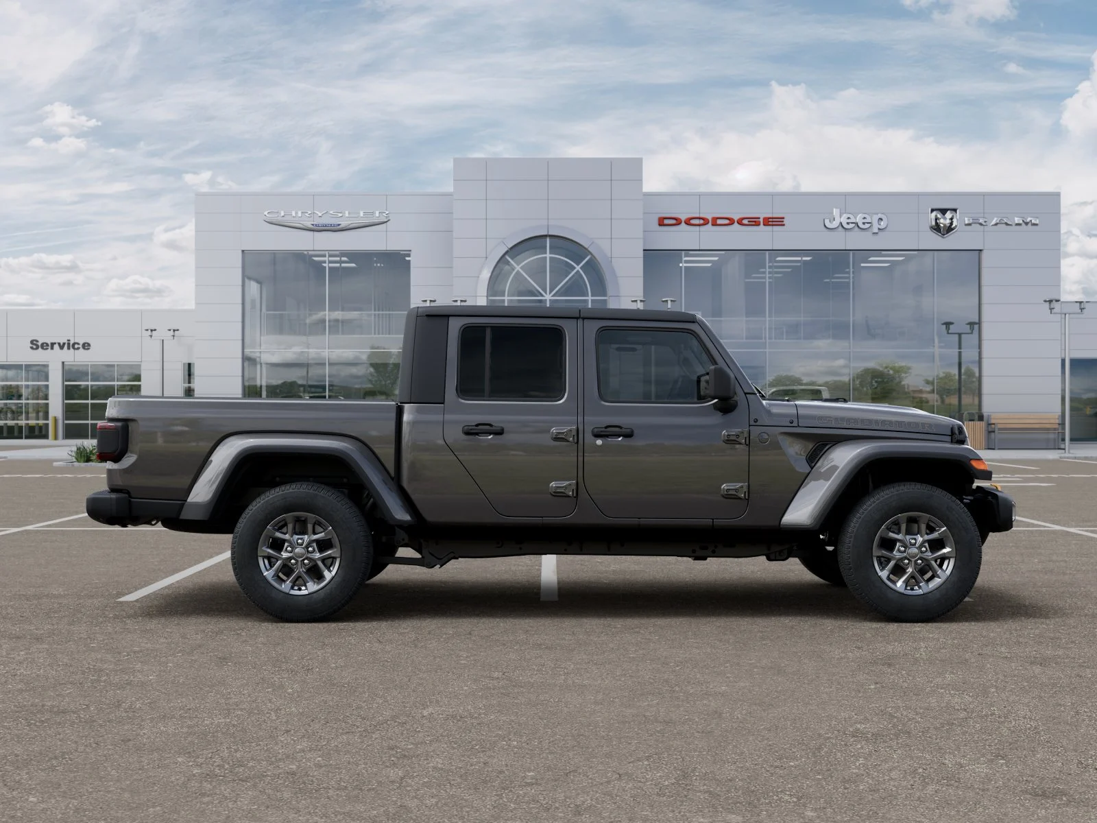 New 2026 Granite Crystal Metallic Clear-Coat Exterior Paint Jeep 85th Anniversary Edition image 49