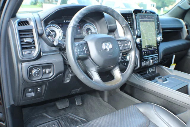 Used 2021 Diamond Black Crystal Pearlcoat Ram Limited image 8