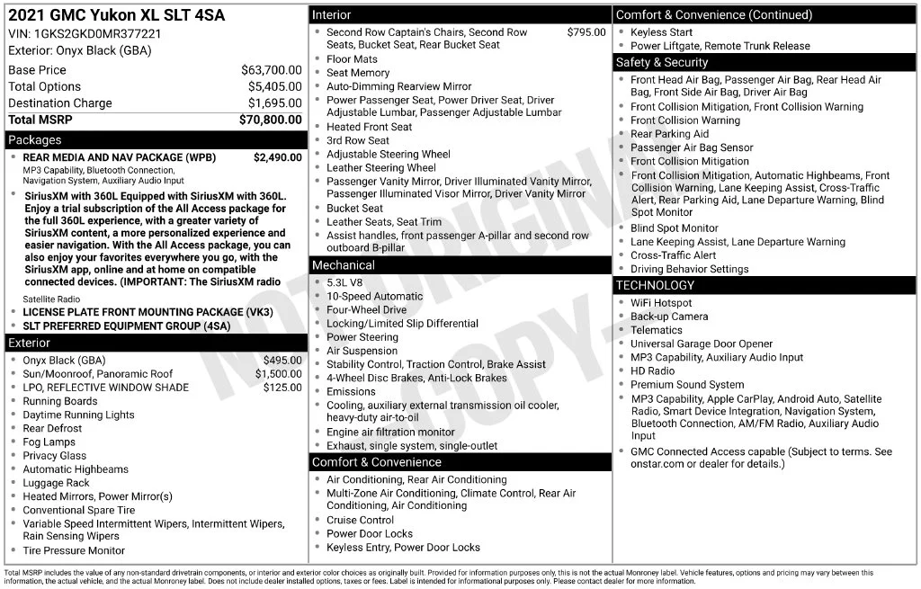 Certified Used 2021 Black GMC SLT image 41