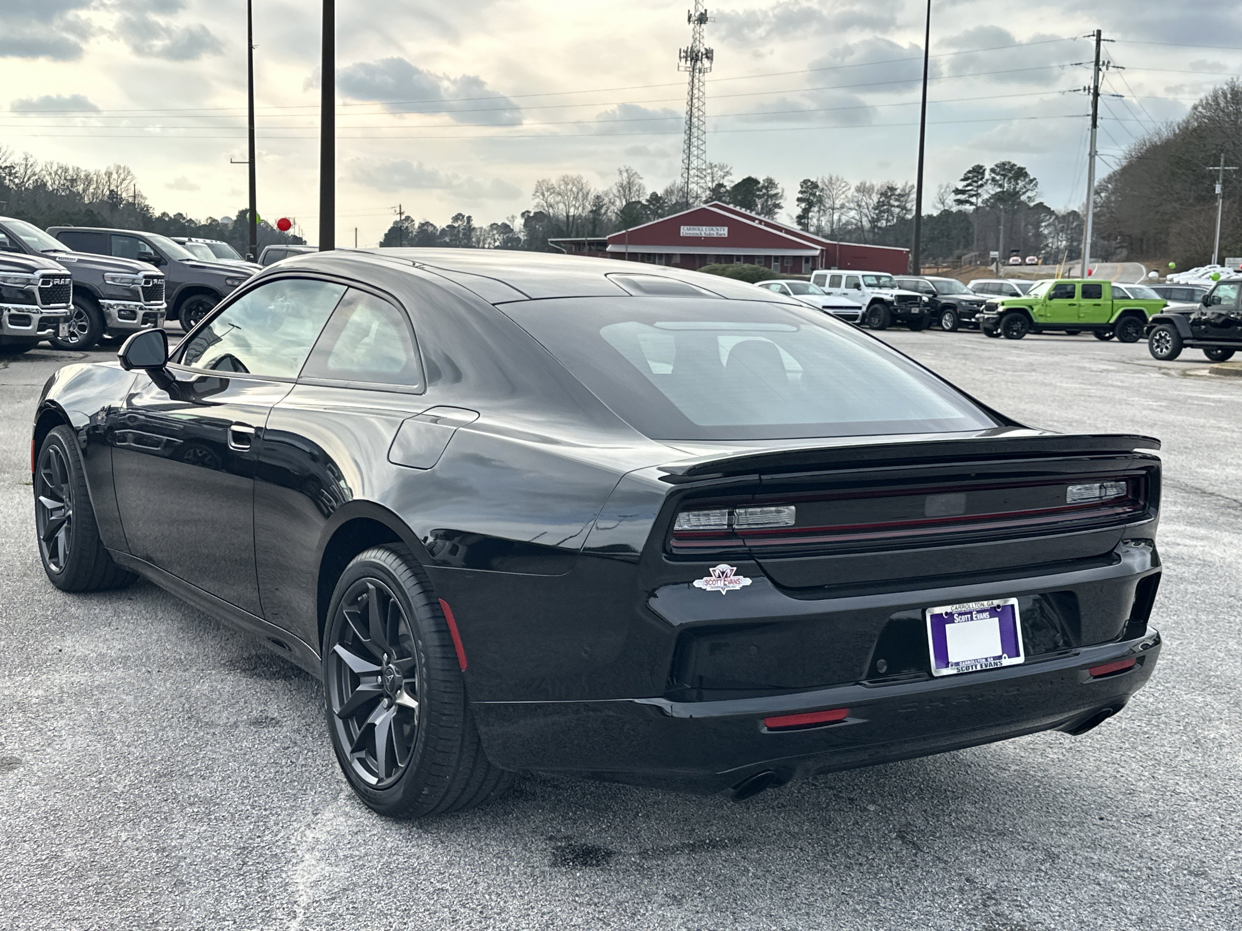New 2026 Diamond Black Crystal Pearlcoat Dodge Scat Pack Plus image 6