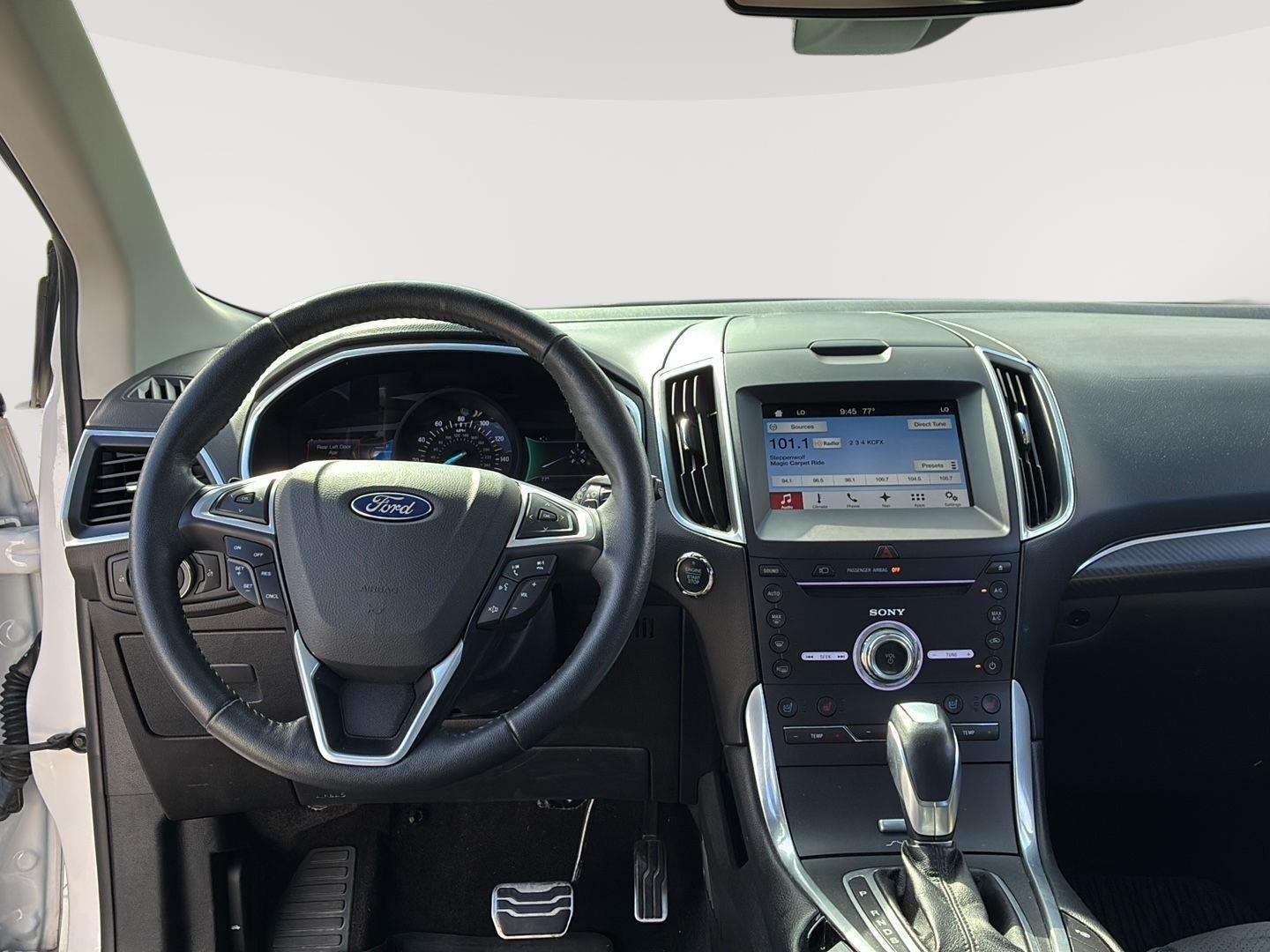 Used 2017 White Platinum Metallic Tri-Coat Ford Sport image 6