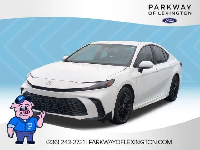 Used 2025 White Toyota SE image 1