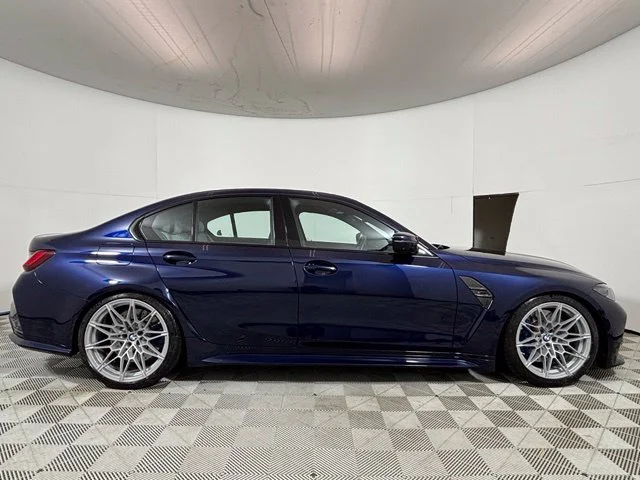 Used 2024 Tanzanite Blue II Metallic BMW Competition image 8