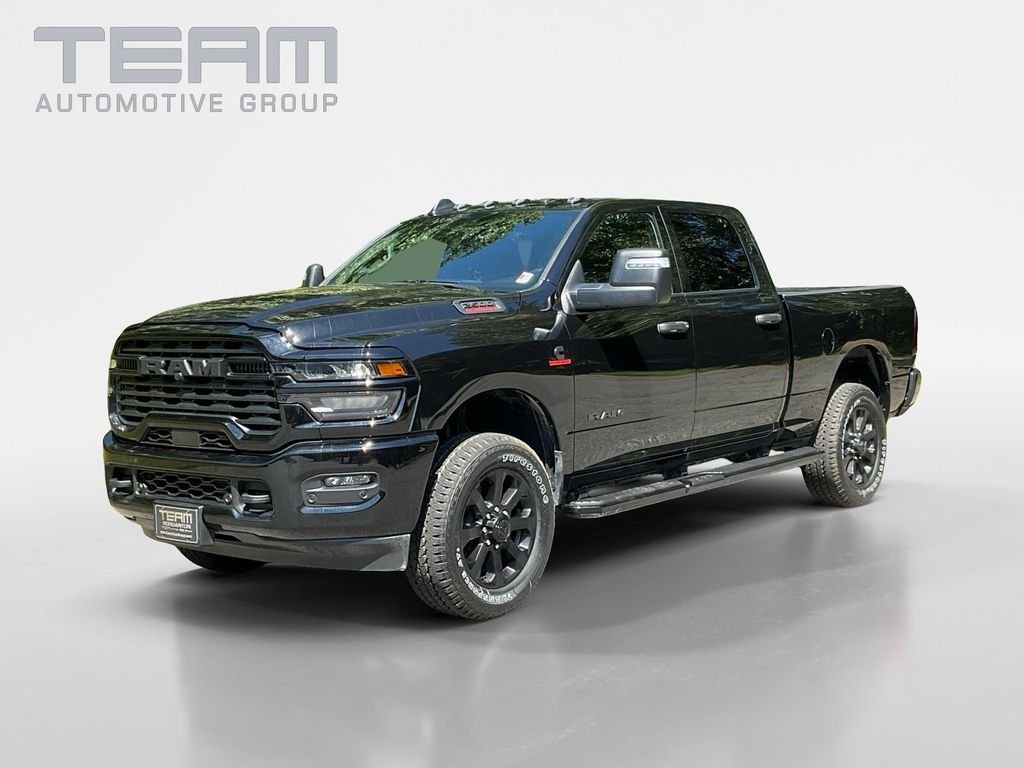New 2026 Diamond Black Crystal Pearl-Coat Exterior Paint RAM Big Horn image 3