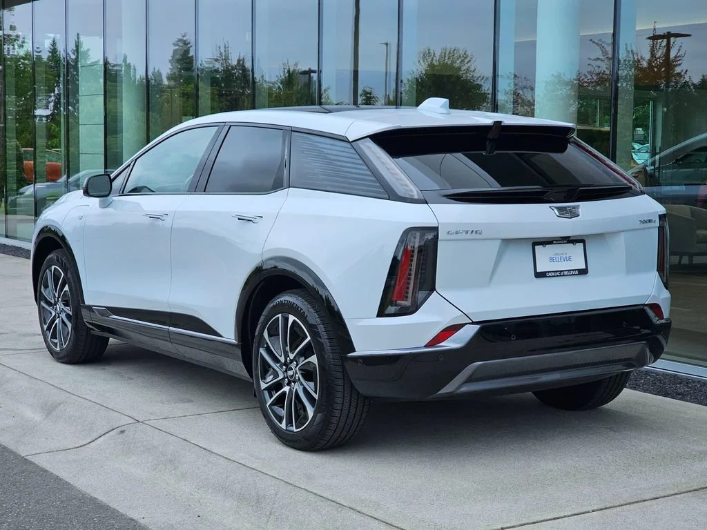 New 2026 Vibrant White Tricoat Cadillac Sport image 3