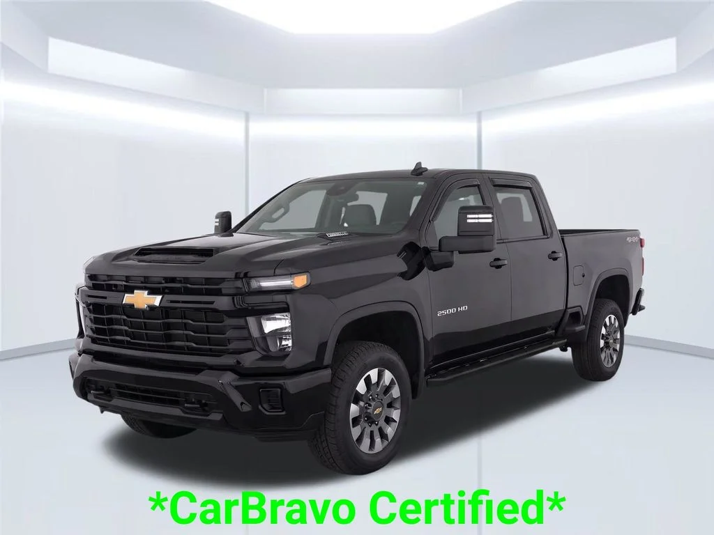 Certified Used 2024 Black Chevrolet Custom image 2