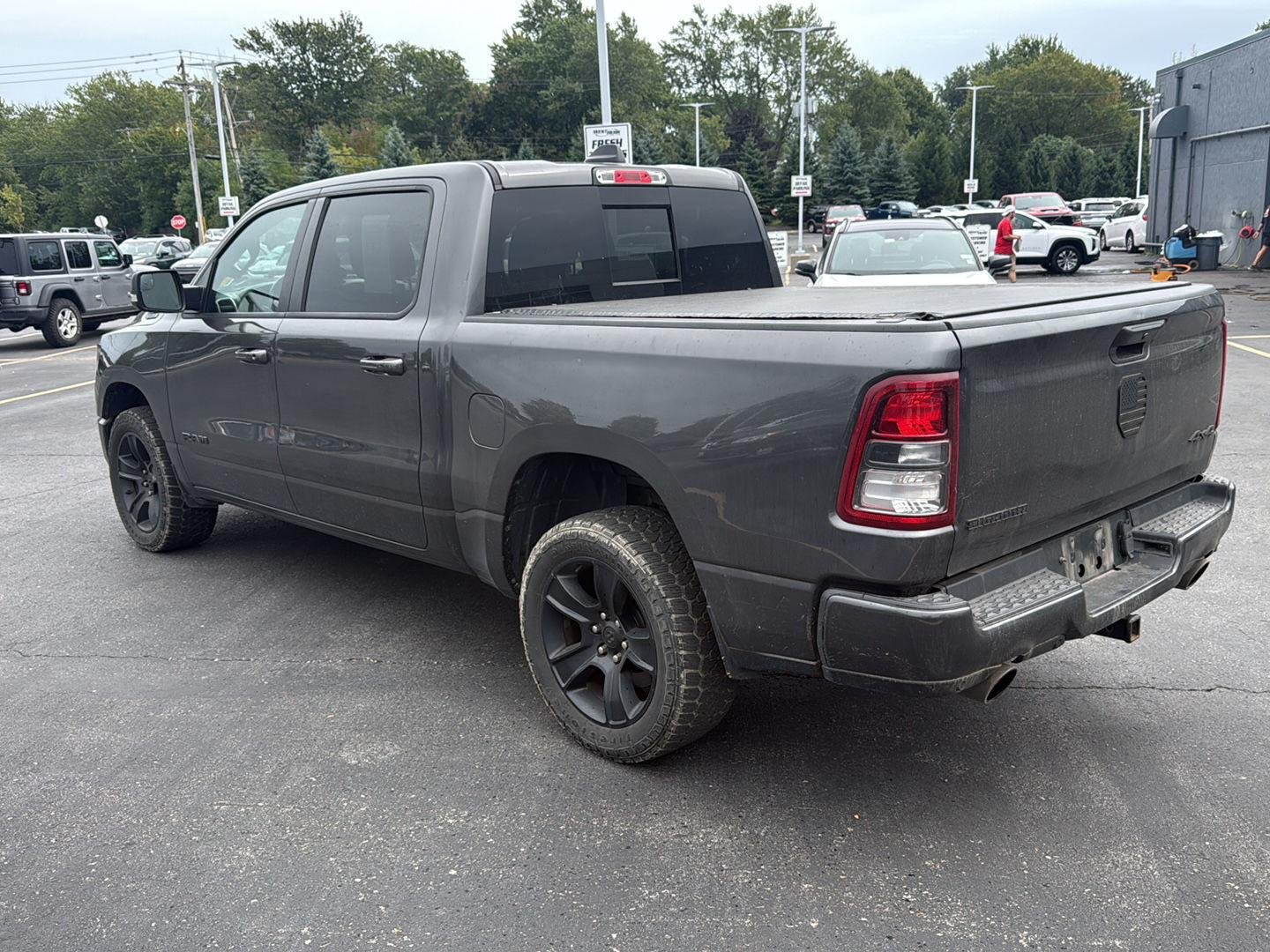 Used 2022 Granite Crystal Metallic Clearcoat Ram Big Horn image 5