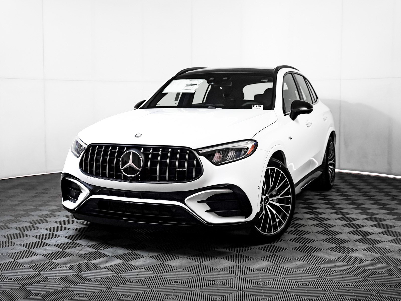 New 2026 MANUFAKTUR Moonlight White Metallic Mercedes-Benz AMG® GLC 43 4MATIC® SUV image 1